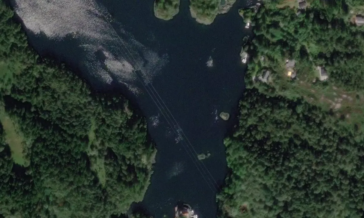 Satelite image of Havrevågen