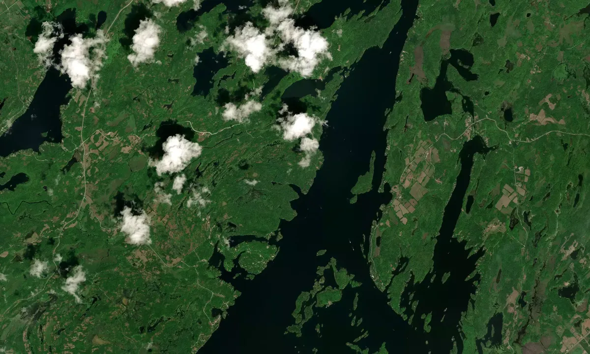 Flyfoto av Hawse Bay