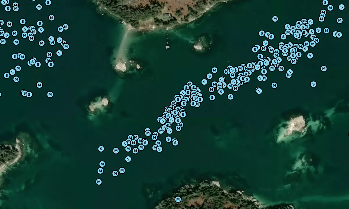 Satelite image of Hell's Half Acre