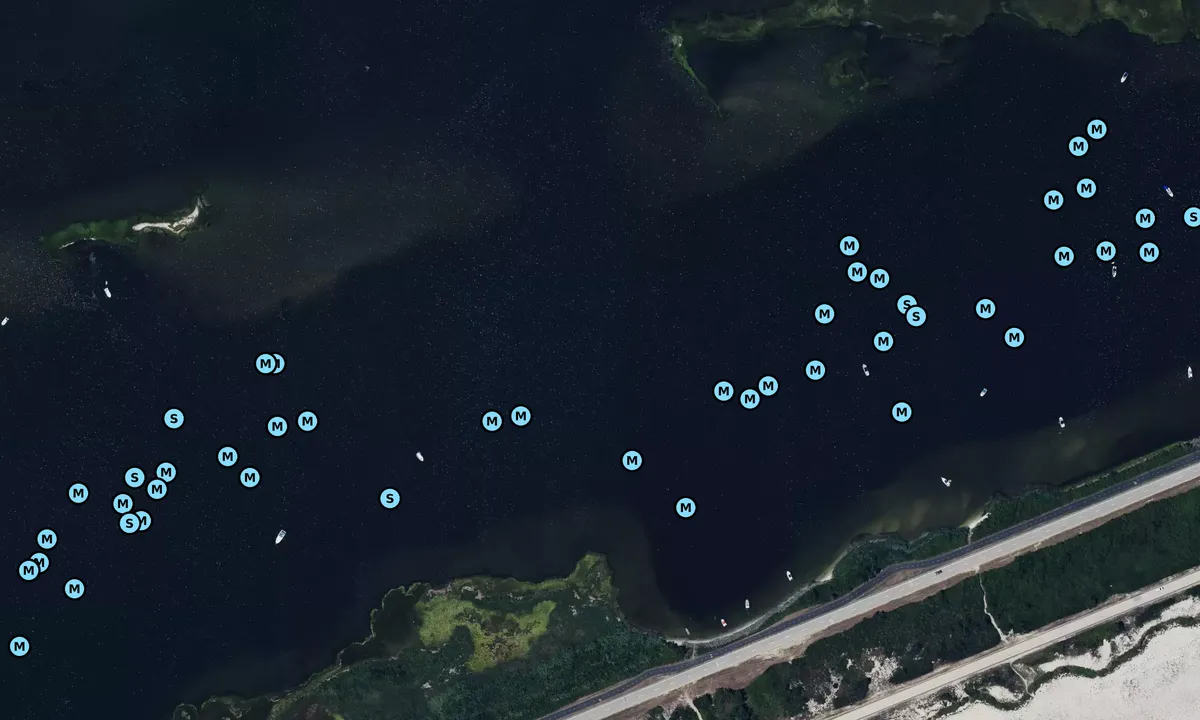 Satelite image of Hemlock Cove