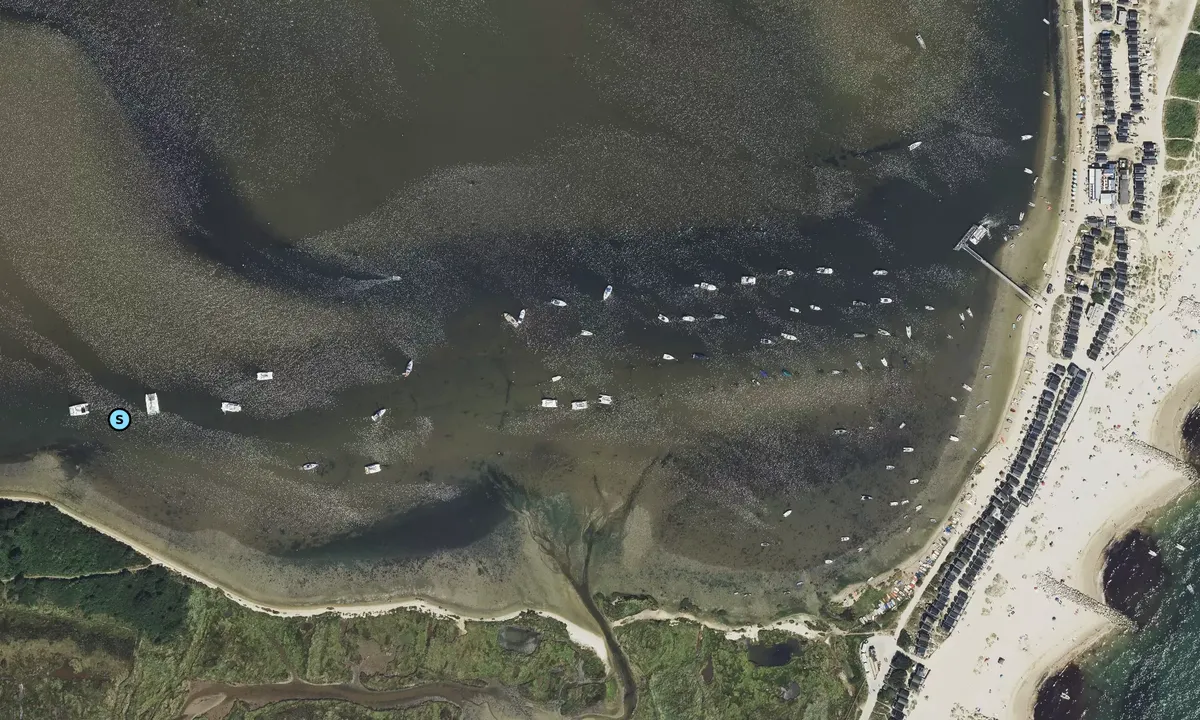 Satelite image of Hengisbury Head