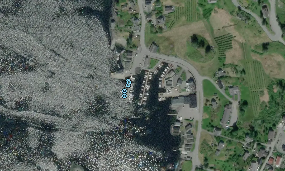Satelite image of Herand Båthavn