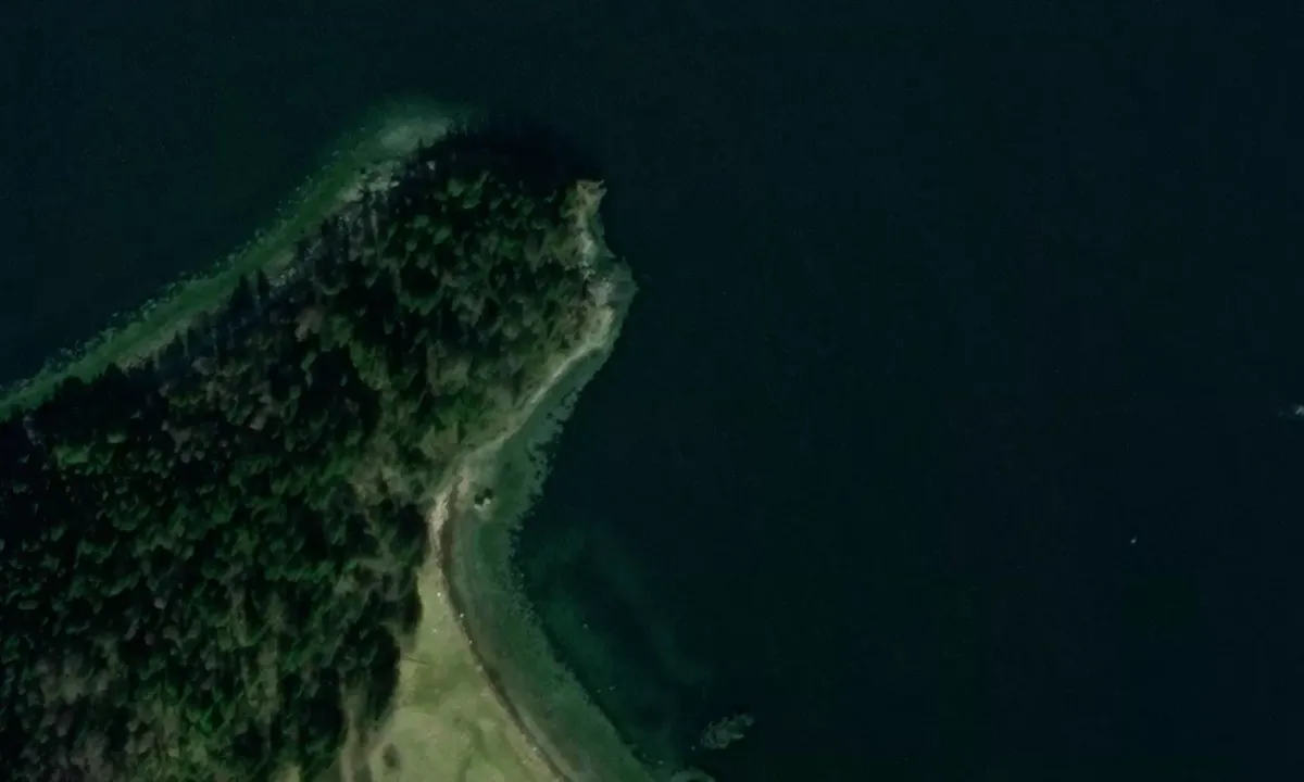 Satelite image of Hestøya Nord
