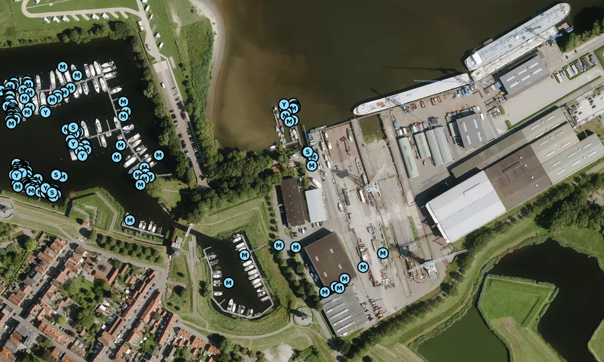 Satelite image of Heusden