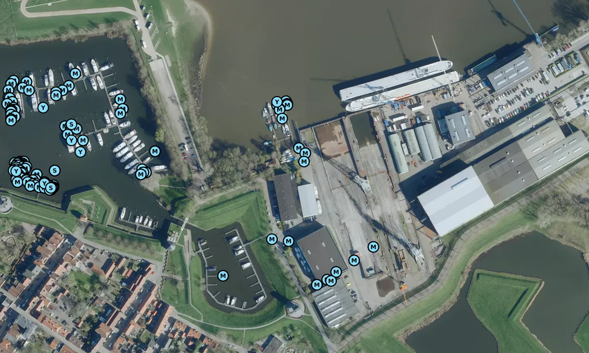 Satelite image of Heusden