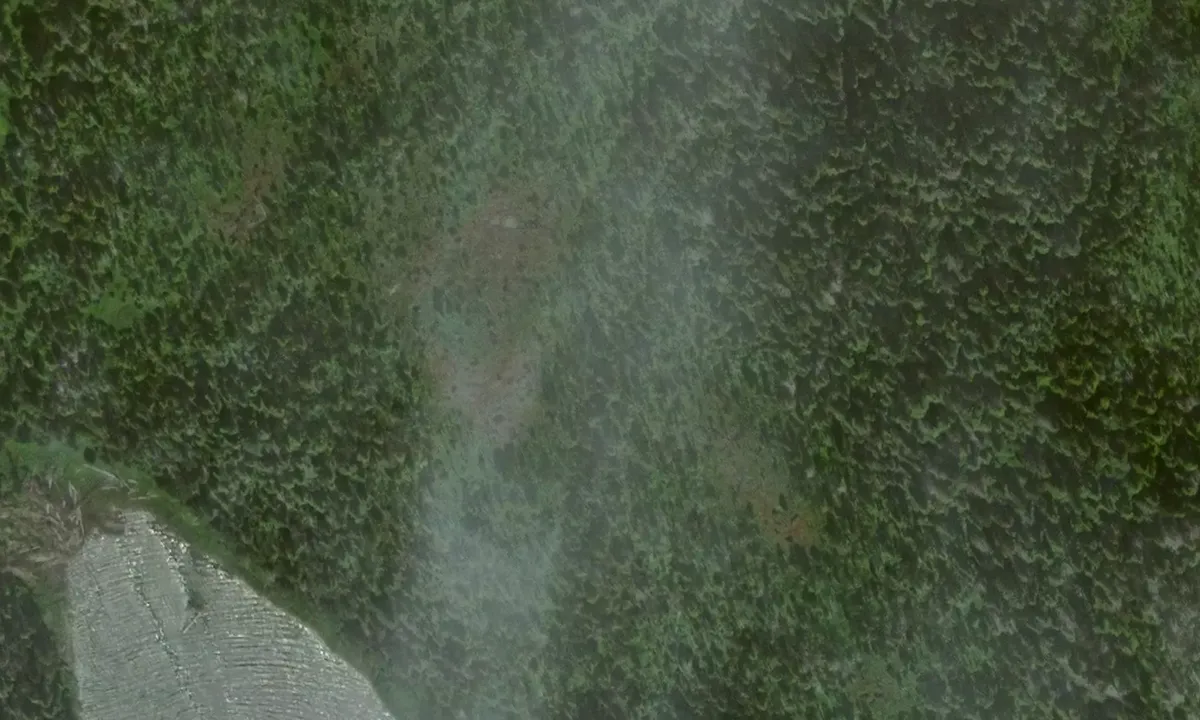 Satelite image of Hidden Cove - Sitka