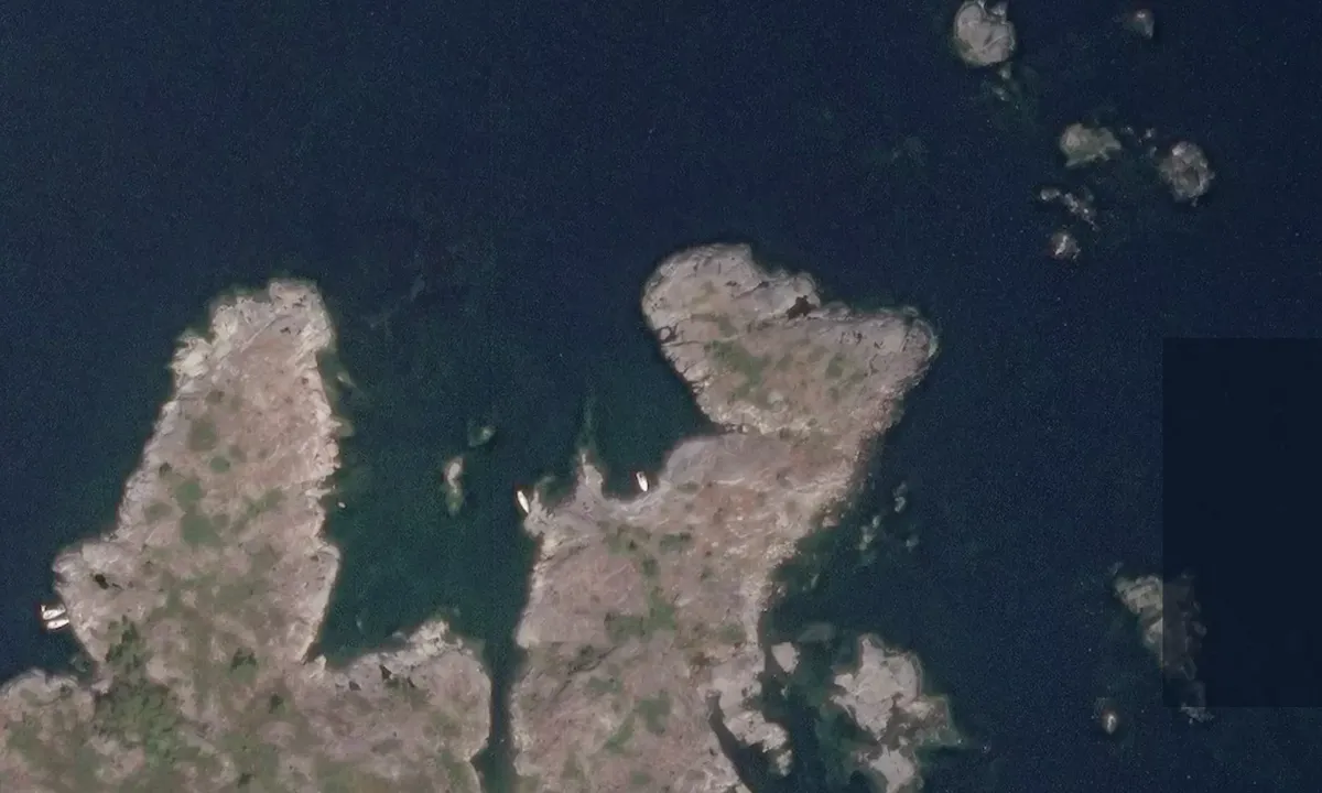 Satelite image of Himmelskär