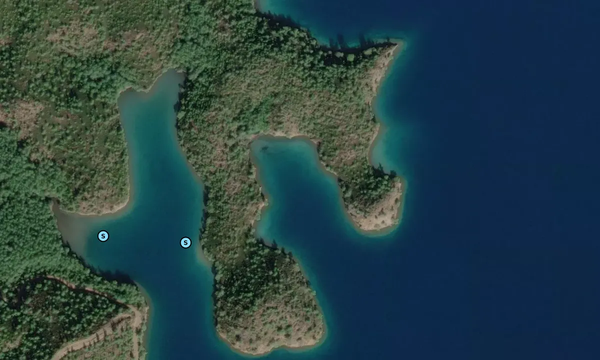 Satelite image of Hirsiz Bay