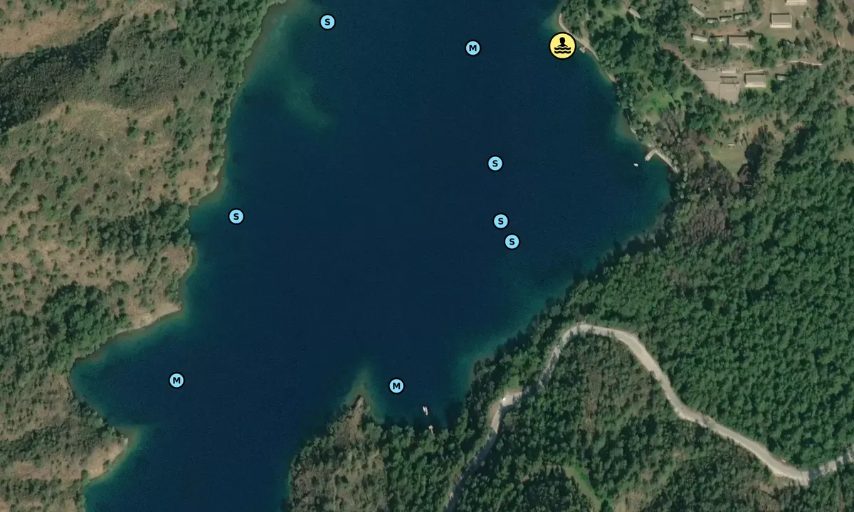 Satelite image of Hisarönü