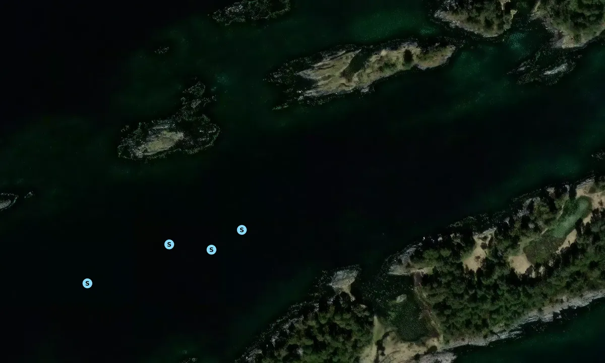 Satelite image of Hjertøysundet - Molde