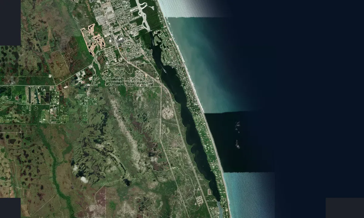 Flyfoto av Hobe Sound