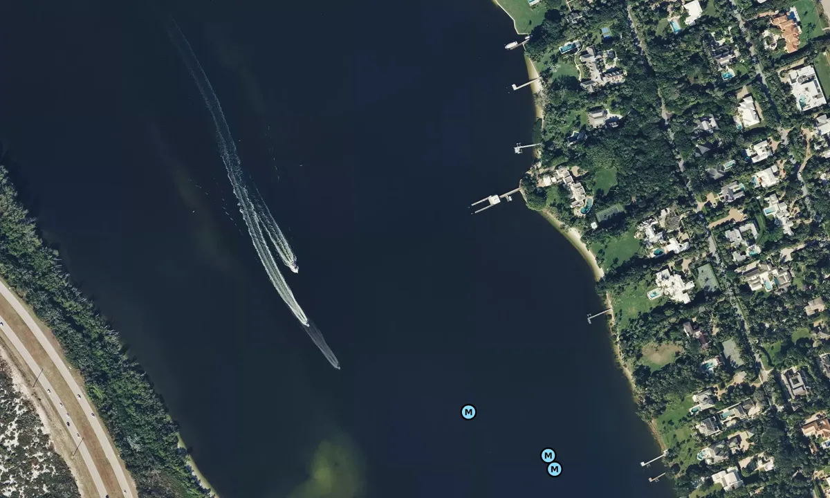 Satelite image of Hobe sound