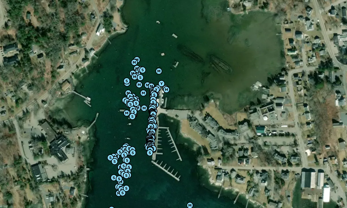Satelite image of Hodgdon Marina