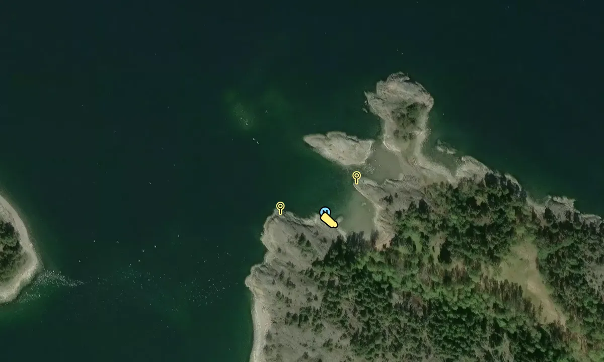 Satelite image of Högland
