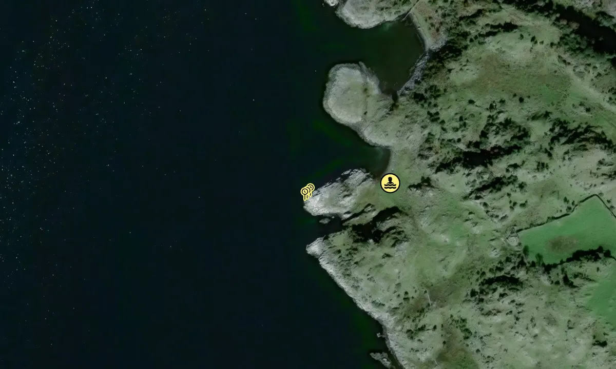 Satelite image of Hognåsvika