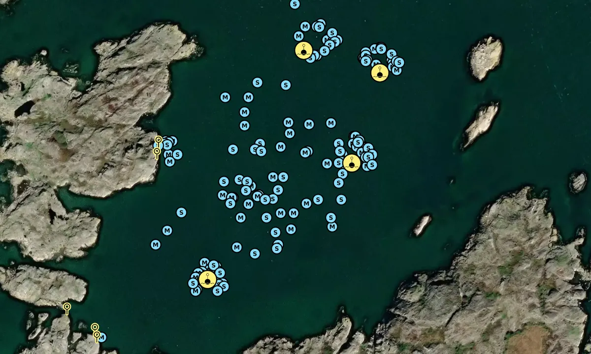 Satelite image of Högö - SXK Västkust bouy