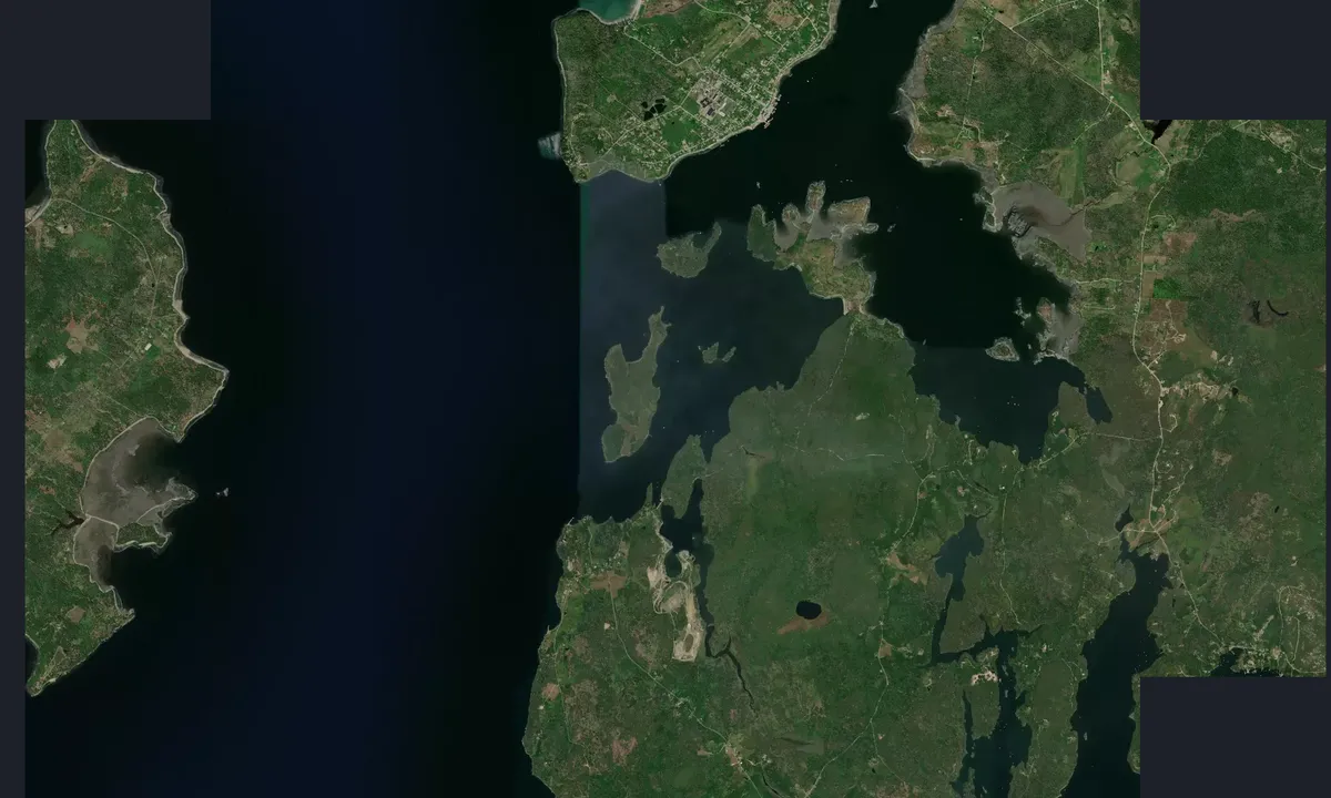 Flyfoto av Holbrook Island - 1