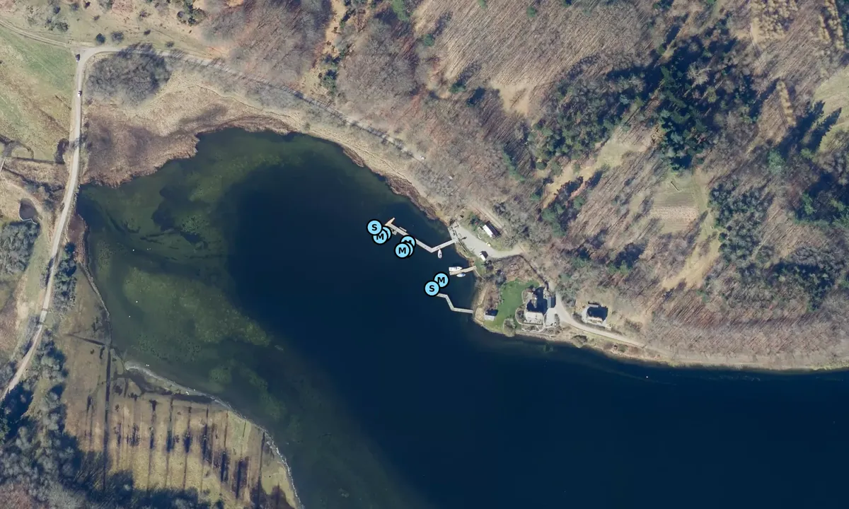 Satelite image of Høllets ​​​Bådelaug