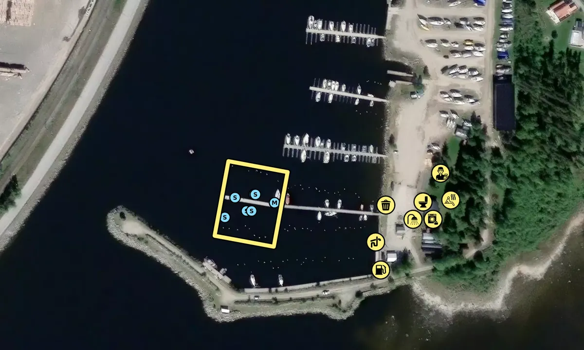 Satelite image of Holmsund - Patholmsviken