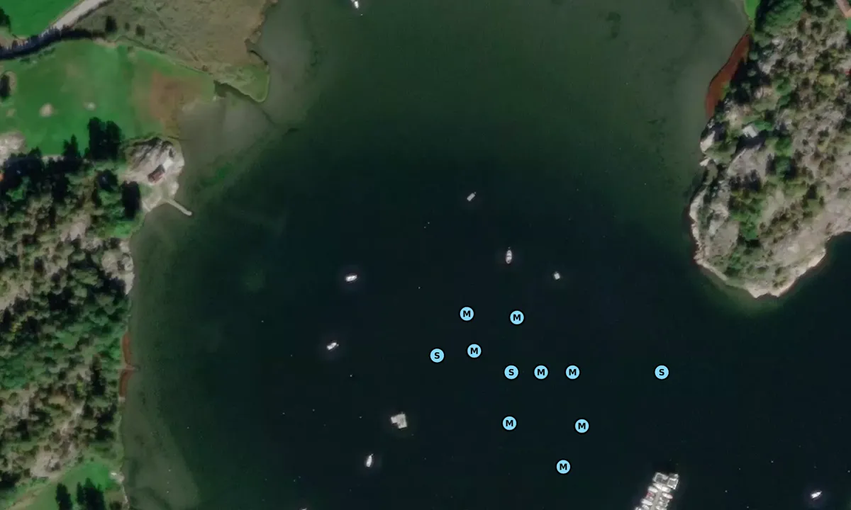 Satelite image of Holtekilen