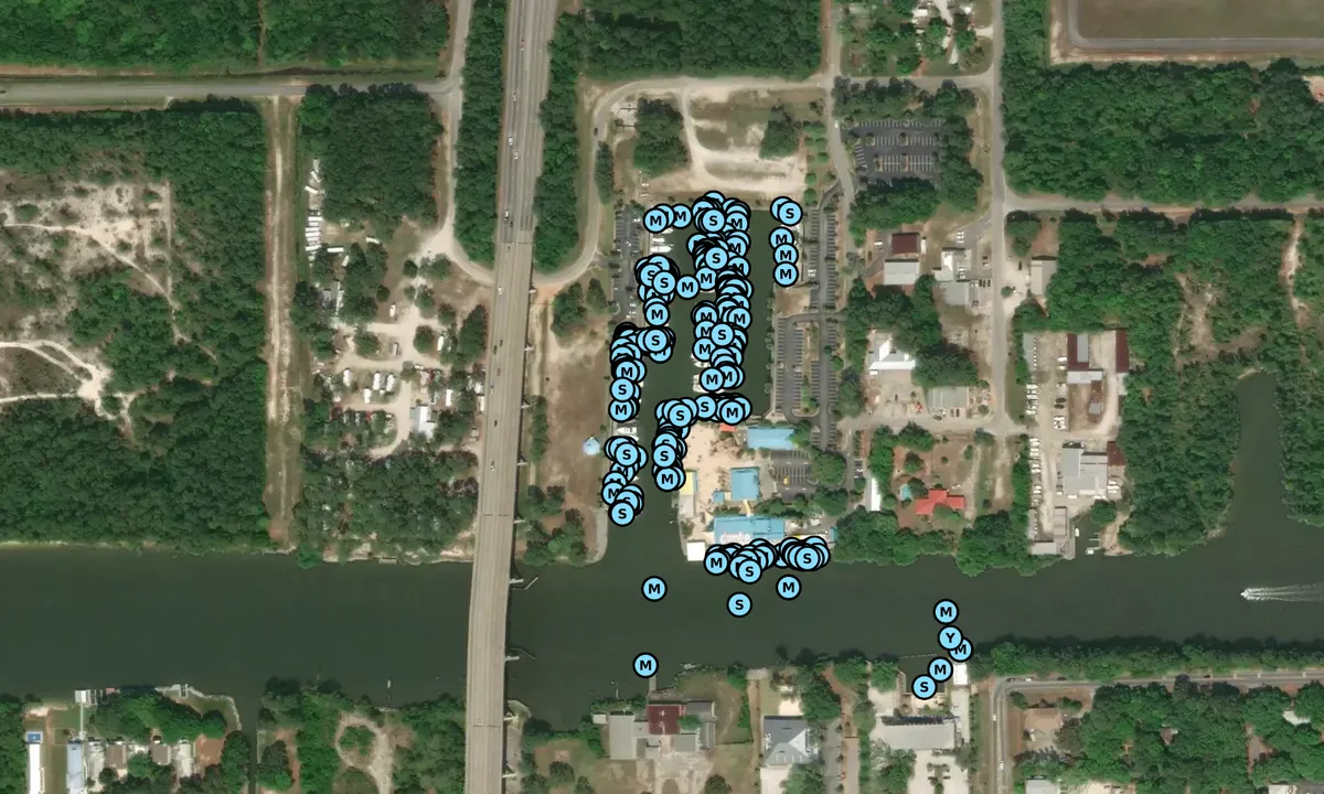 Satelite image of Homeport Marina