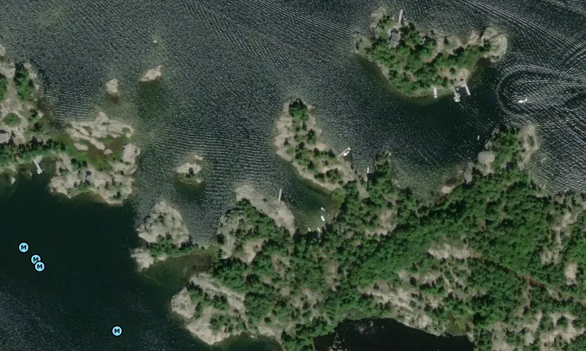 Satelite image of Honeymoon Bay 1