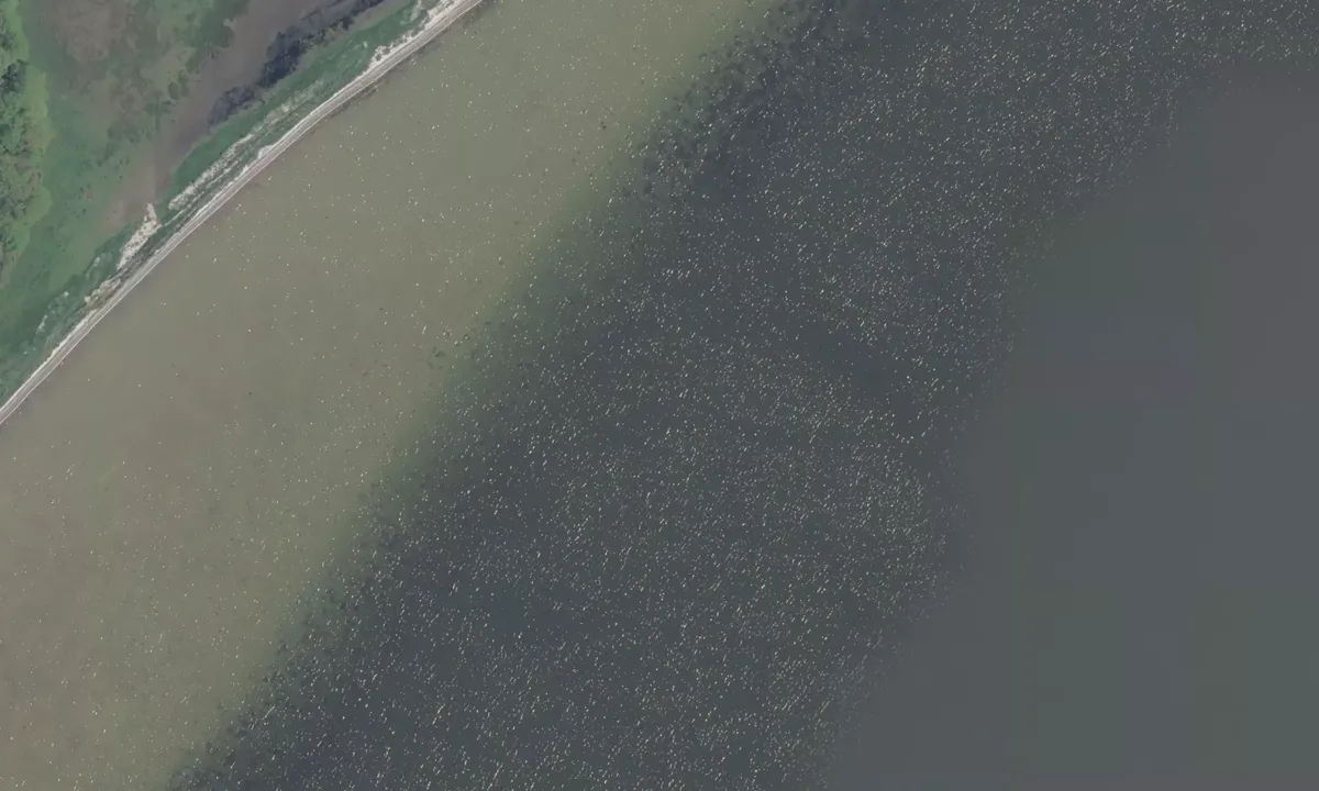 Satelite image of Hønse Halsen Wre løb bouy