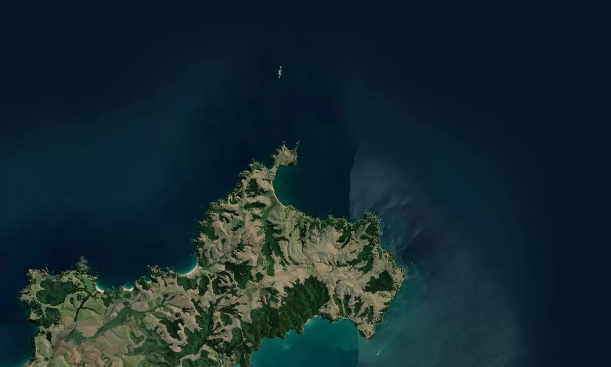 Flyfoto av Hook Bay