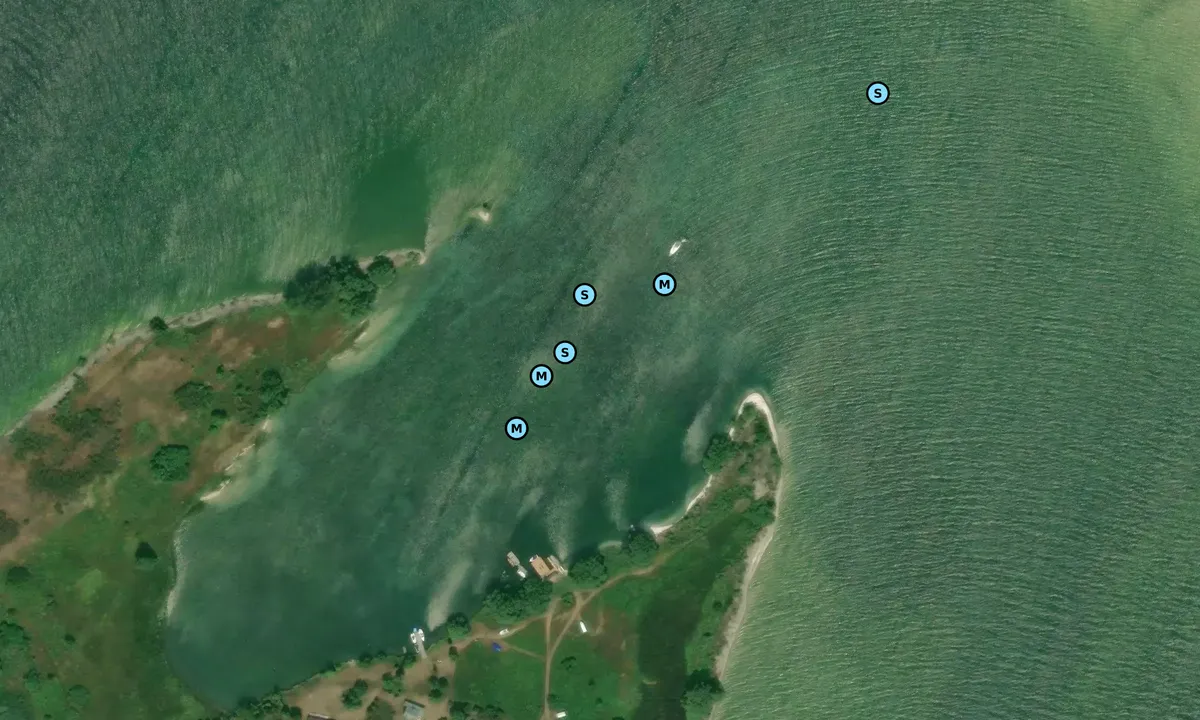Satelite image of Horseshoe Island 1