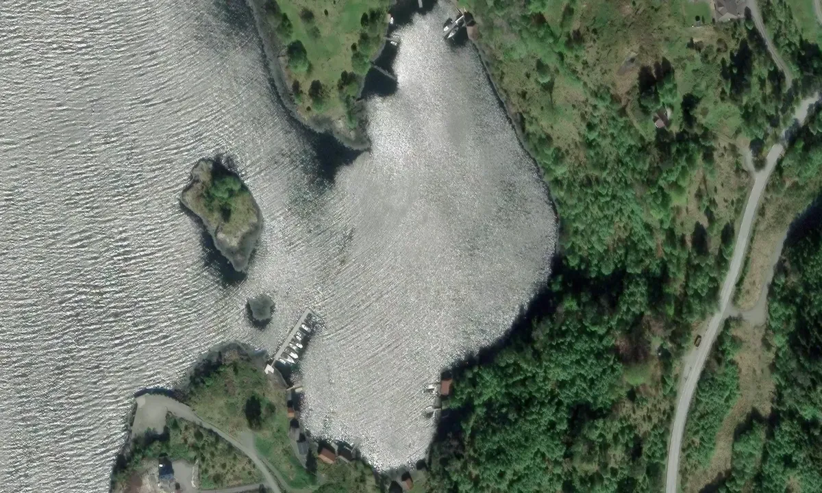 Satelite image of Hoshovdhamn