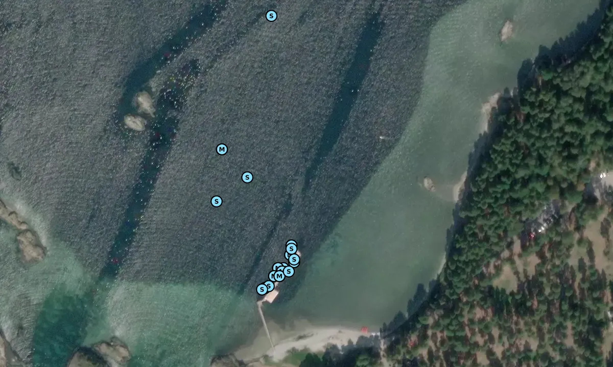 Satelite image of Hovekilen