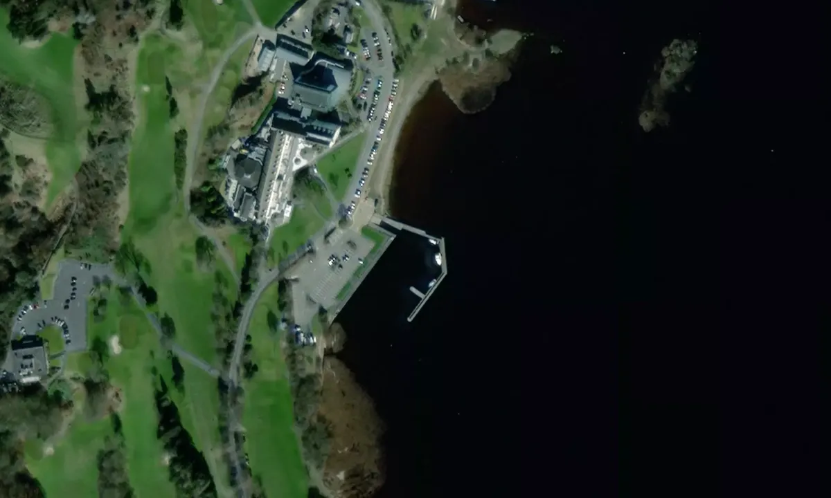 Flyfoto av Hudson Bay (Public)