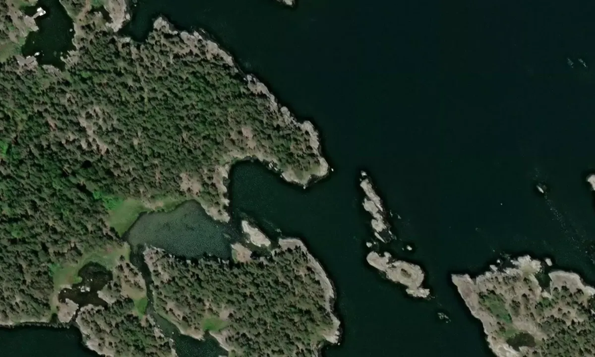 Satelite image of Hummelholmen