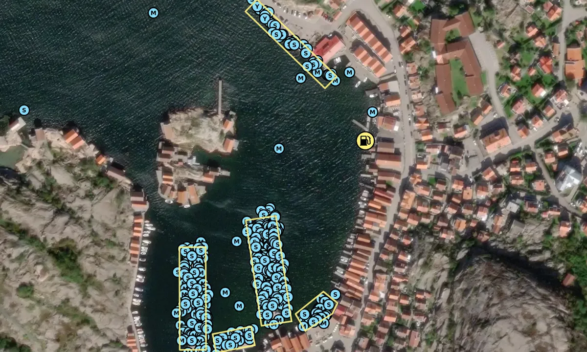 Satelite image of Hunnebostrand