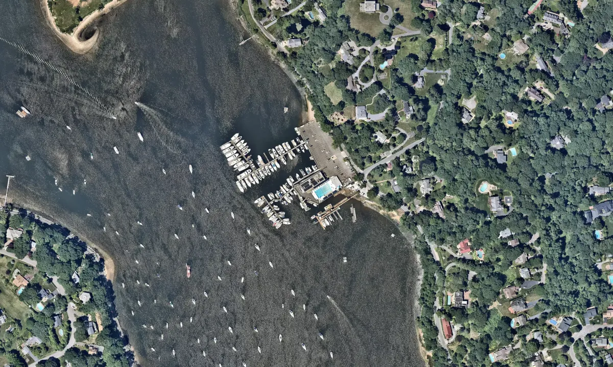 Flyfoto av Huntington Yacht Club - Suffolk