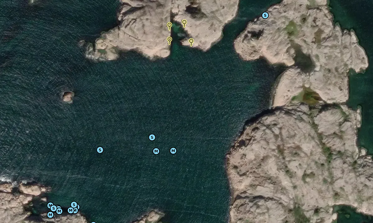 Satelite image of Huöarna och Flatholmen