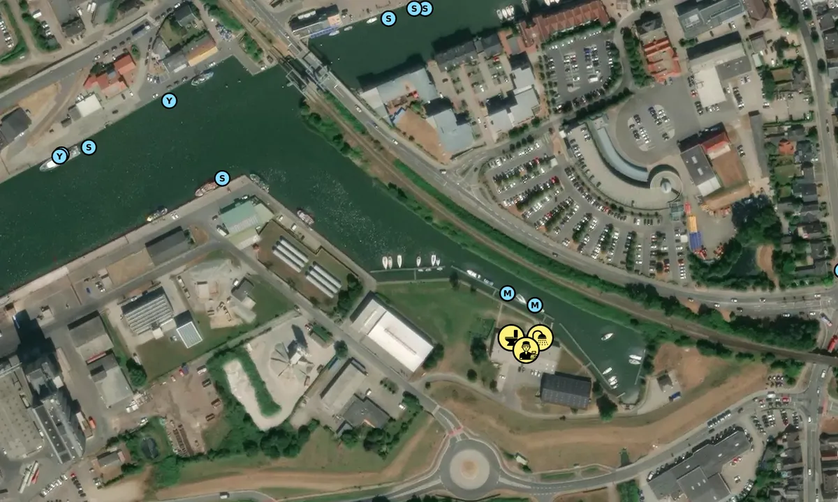 Satelite image of Husumer Segler-Verein