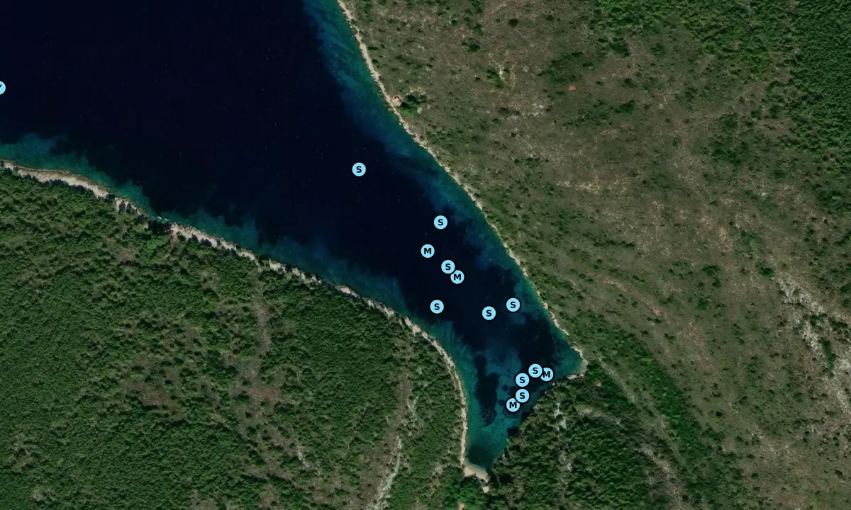 Flyfoto av Hvar North Coast
