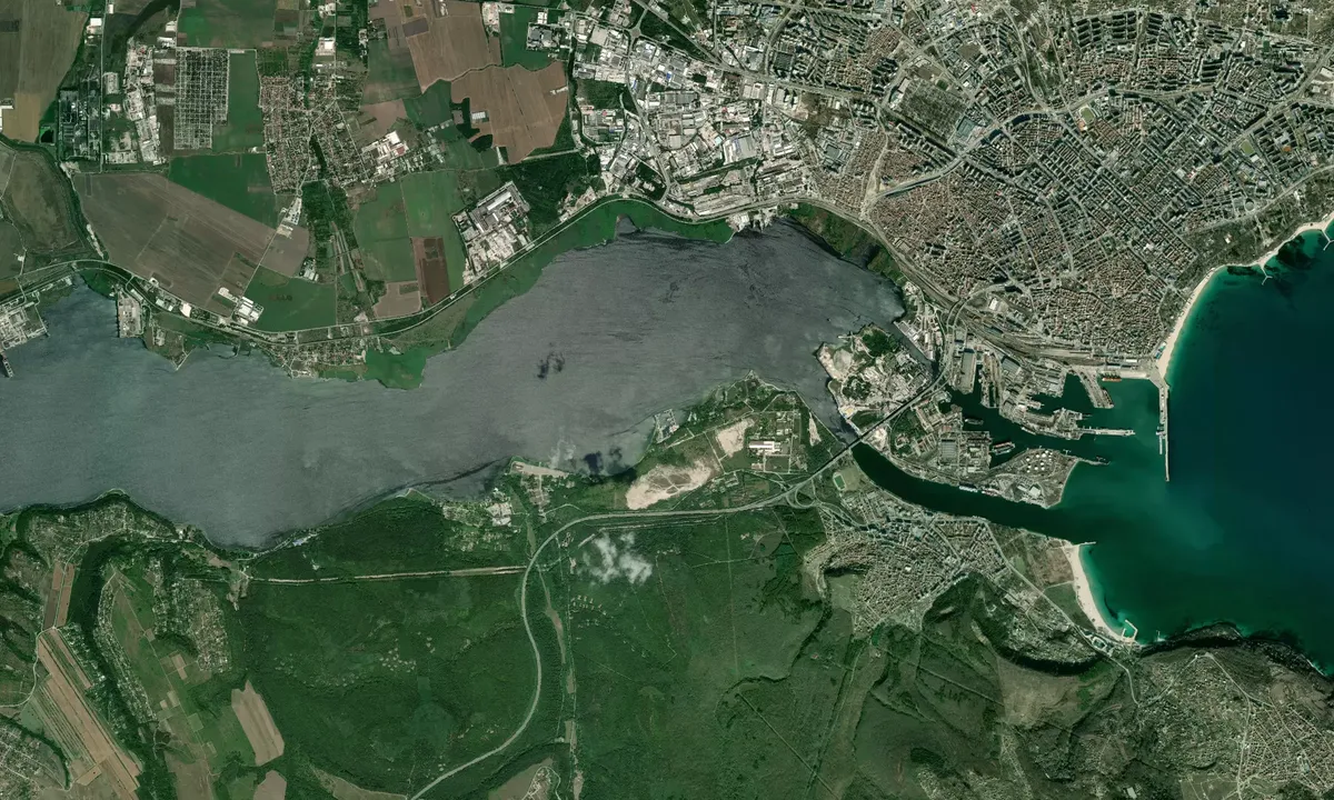 Flyfoto av Hydrodynamic Marina