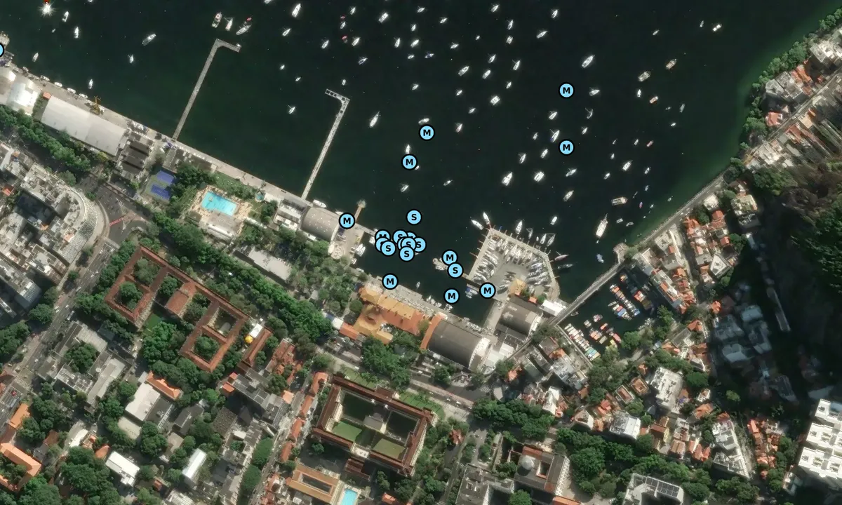 Satelite image of Iate Clube do Rio de Janeiro