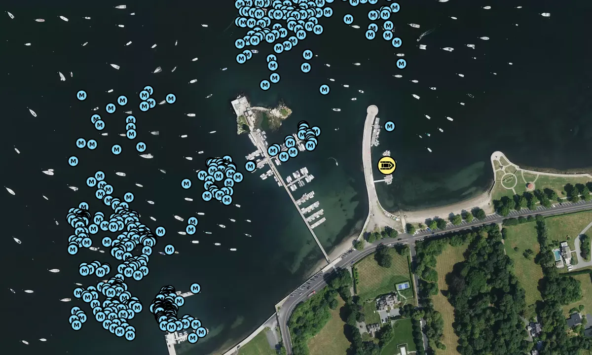 Satelite image of Ida Lewis Yacht Club - Newport