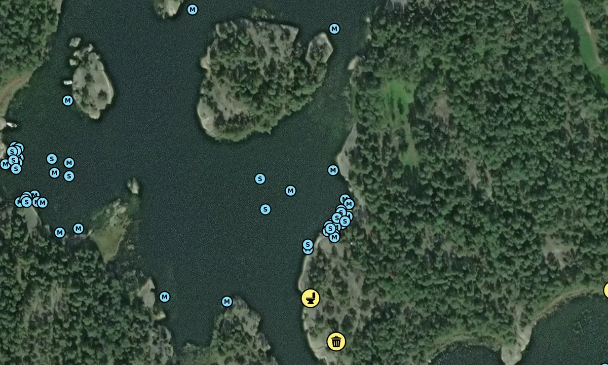 Satelite image of Idholmen