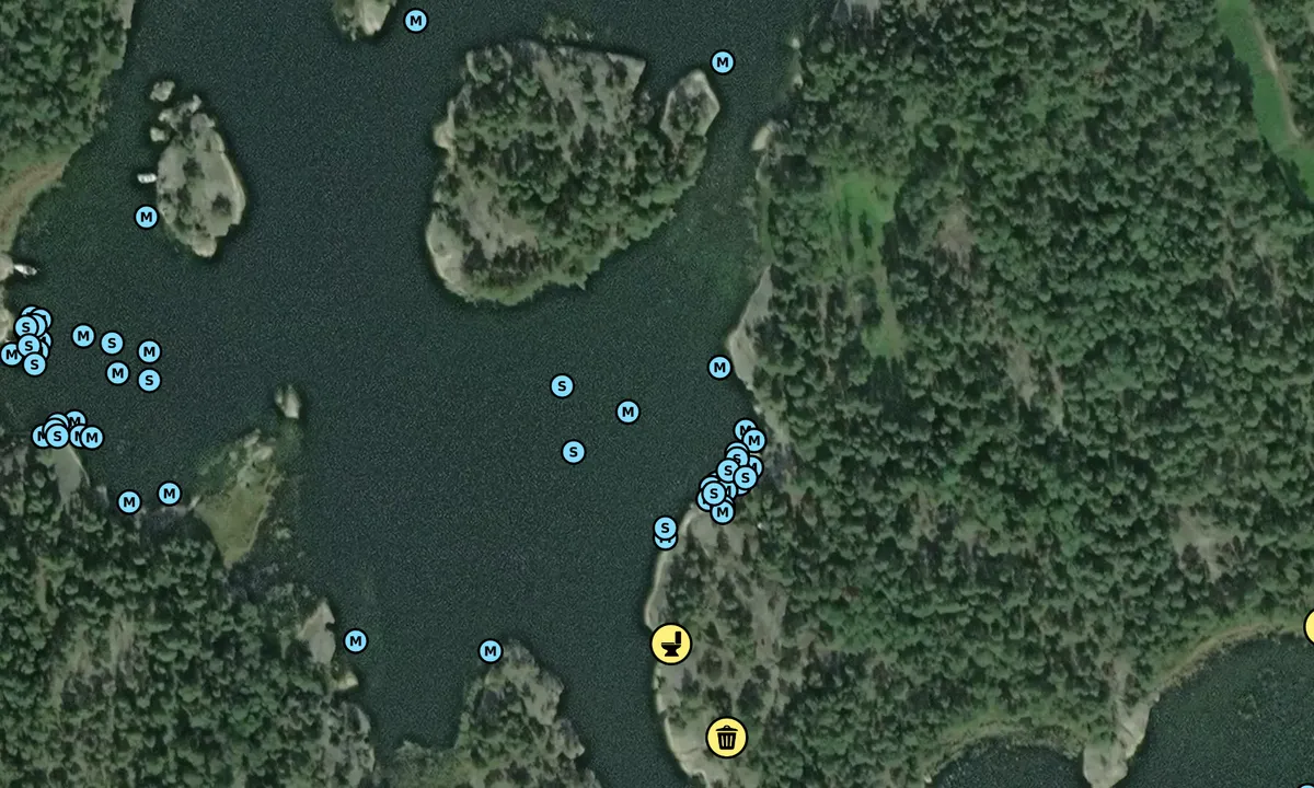 Satelite image of Idholmen