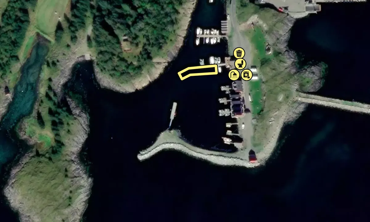 Satelite image of Igerøy Havneforening