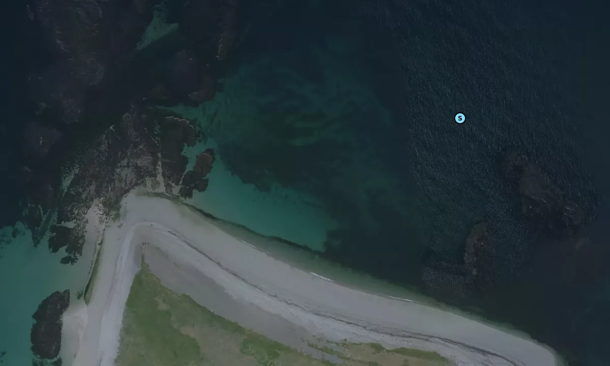 Satelite image of Île de Béniguet - Le Conquet