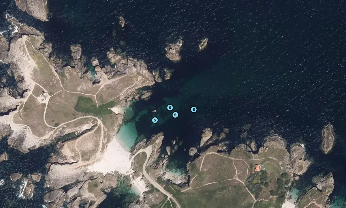 Satelite image of Île des Poulains