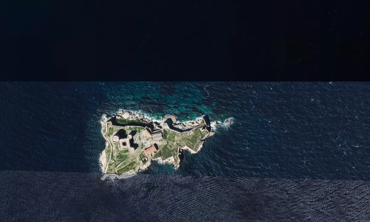 Flyfoto av Île d'If