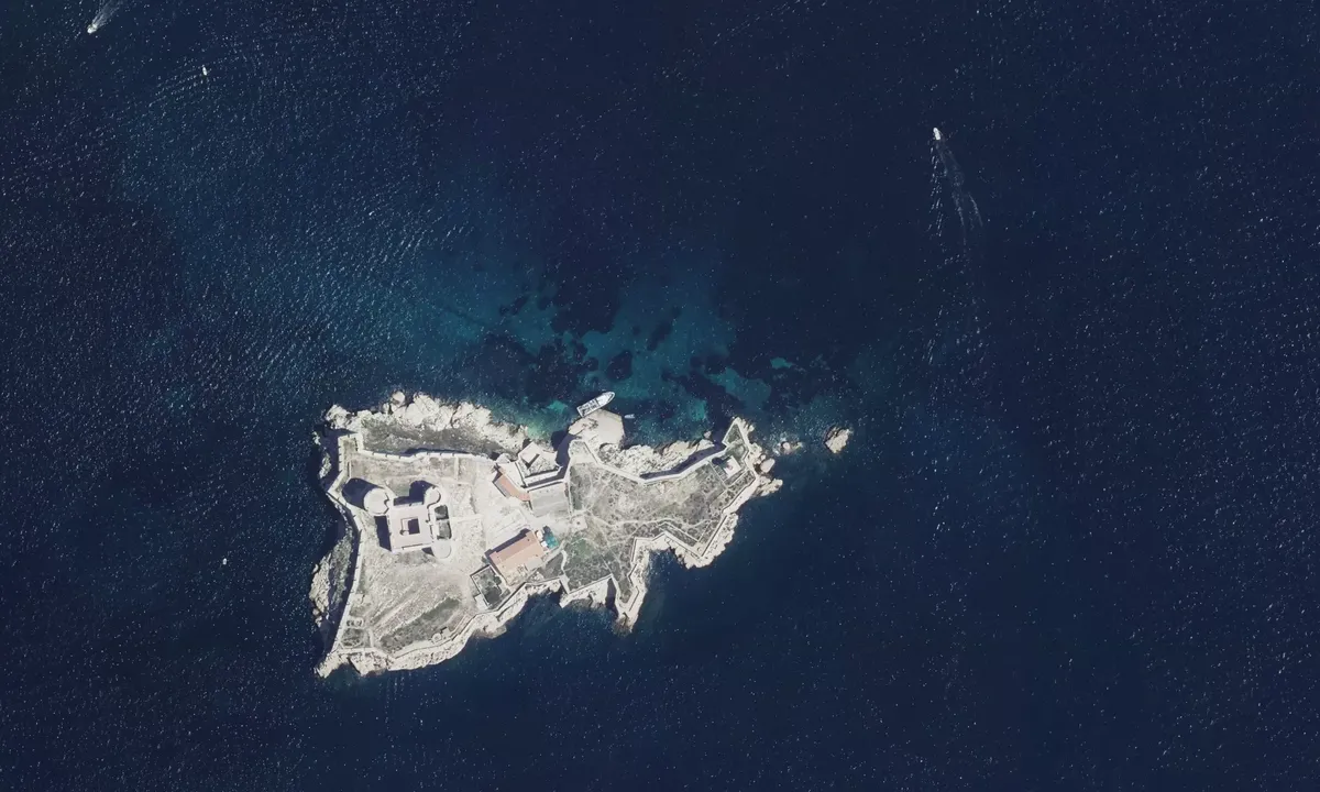 Satelite image of Île d'If
