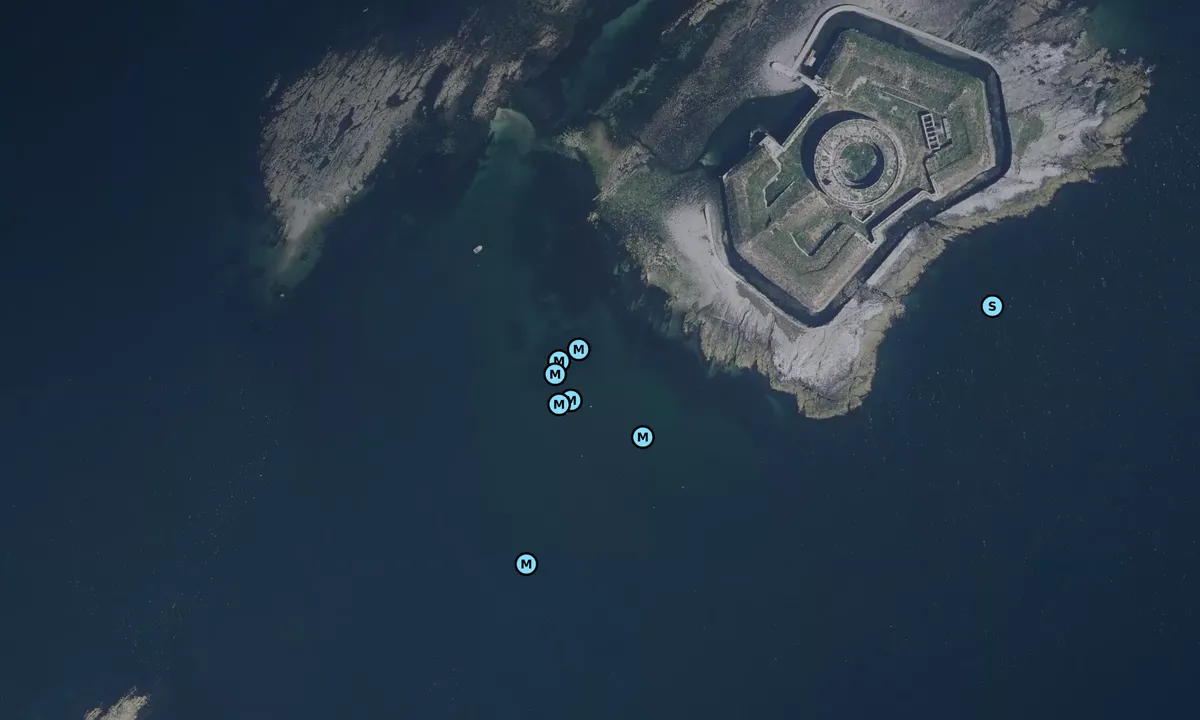 Satelite image of Île du Large (Ouest)