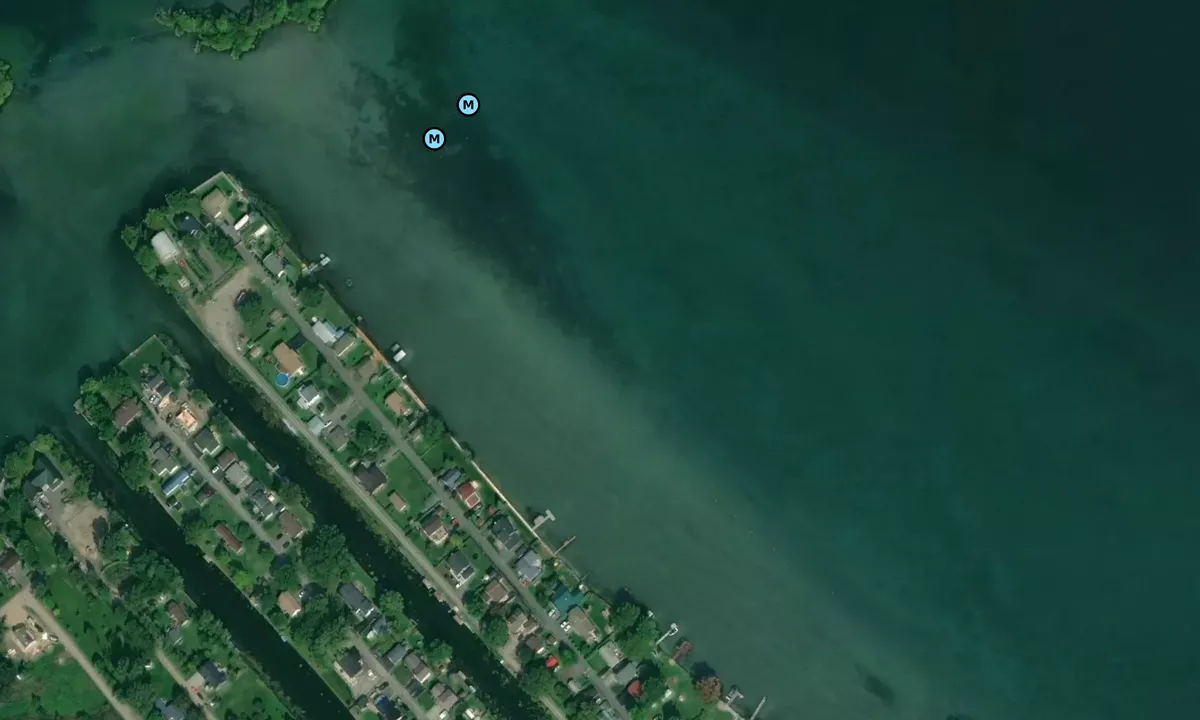 Satelite image of Île Raymond